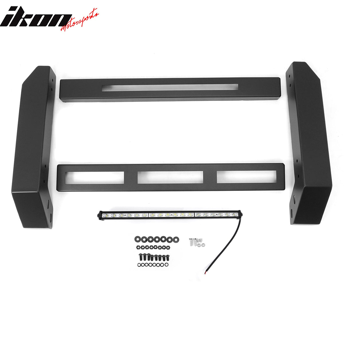 2015-2022 Chevy Colorado & GMC Canyon Brush Bumper Grille Guard W/LED