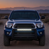 2005-2015 Toyota Tacoma Bull Bar Front Brush Bumper Grille Guard W/LED