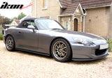 Universal Side Skirt 65" x 3.5" JDM Downforce DF Style Unpainted Black