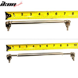 Universal Adjustable Splitter Rods Silver Stainless Steel 7-9 Inch