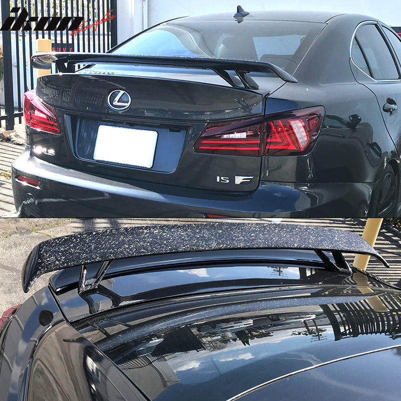 Universal Fitment Rear Trunk Spoiler Lip Wing Forged Carbon Fiber