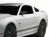MMD Retro Mirrors; Unpainted (10-14 Mustang)