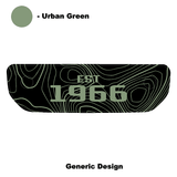 1966 Topographic Shifter Plate (Printed Series + Acrylic) - 2021+ Bronco