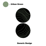 1966 Topographic Shifter Plate (Printed Series + Acrylic) - 2021+ Bronco