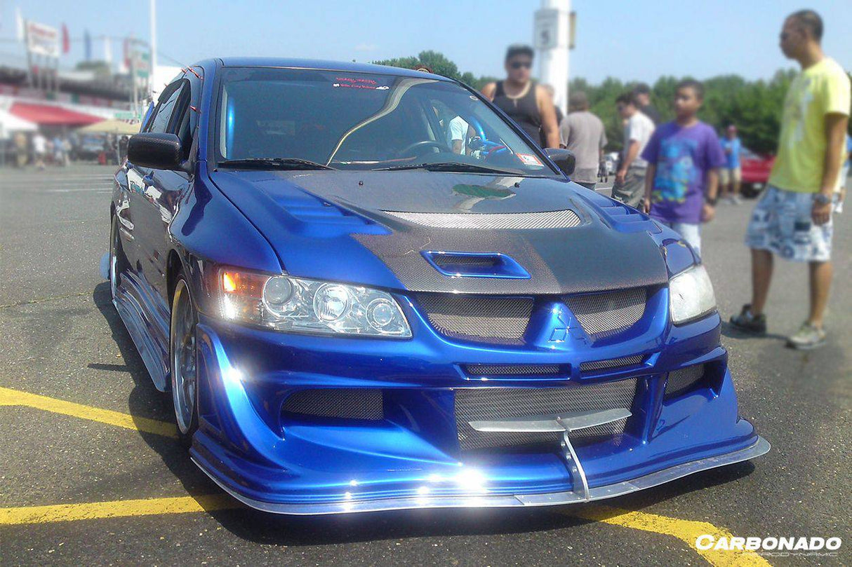 2003-2006 Mitsubishi Evo 7 8 9 VS Style Front Bumper