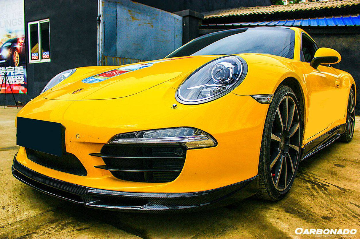 2012-2015 Porsche 911 991 Carrera S VRS Style Carbon Fiber Side Skirts