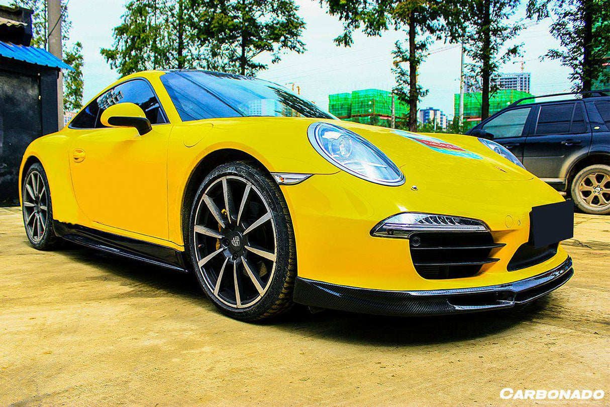 2012-2015 Porsche 911 991 Carrera S VRS Style Carbon Fiber Side Skirts