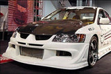 2003-2006 Mitsubishi Evo 7 8 9 VS Style Front Bumper