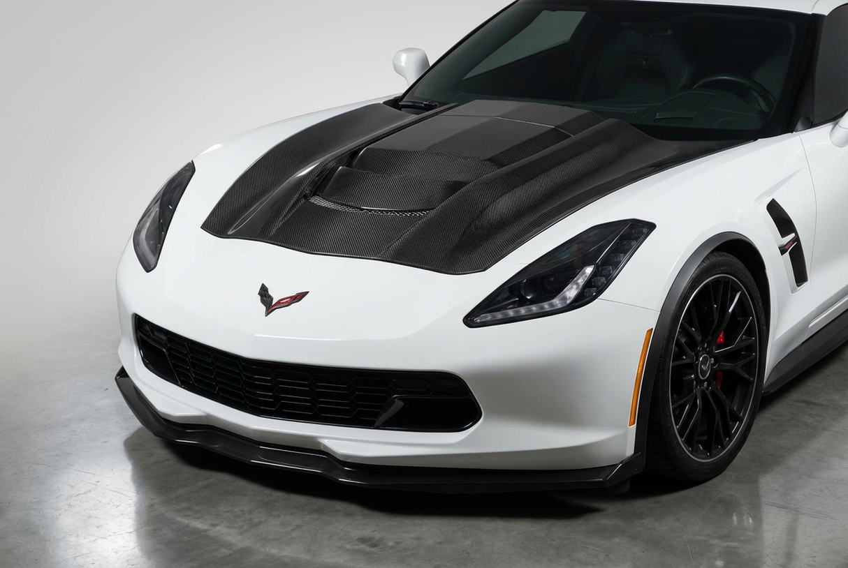 2014-2019 Chevrolet Corvette C7 ZR1 Look Hood - Carbon Fiber