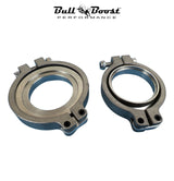 For TiAL 38mm Wastegate V Band Clamp Set Kit with Screws Nuts and Seals Turbo 38