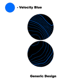 1966 Topographic Shifter Plate (Printed Series + Acrylic) - 2021+ Bronco