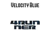 4RUNNER Topographic Rear Liftgate Emblem Overlays - 2025+ 4Runner