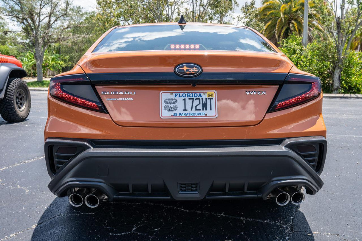 Version 1.0 Full OUTER Tail Light Overlays fits 2022+ WRX