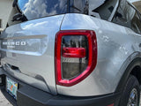 Version 1 Tail Light Overlays - 2021+ Bronco Sport