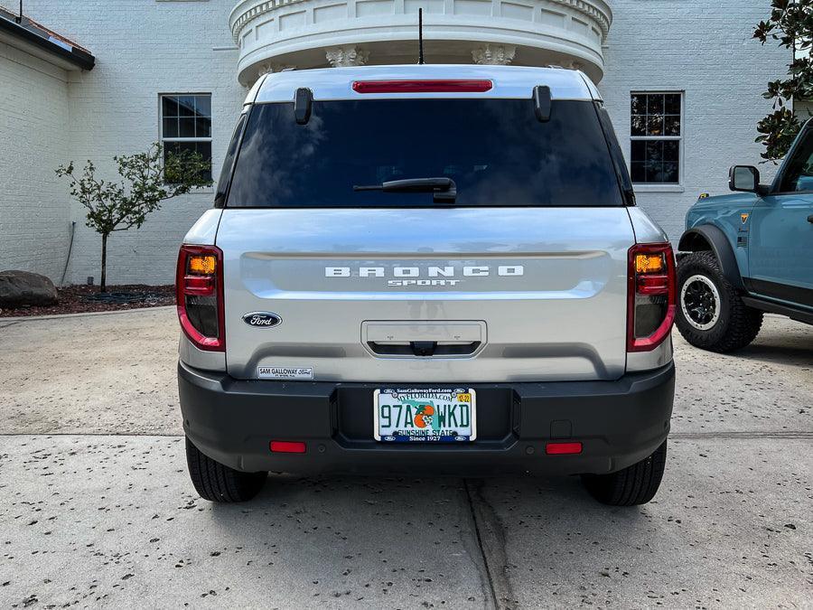 Version 1 Tail Light Overlays - 2021+ Bronco Sport