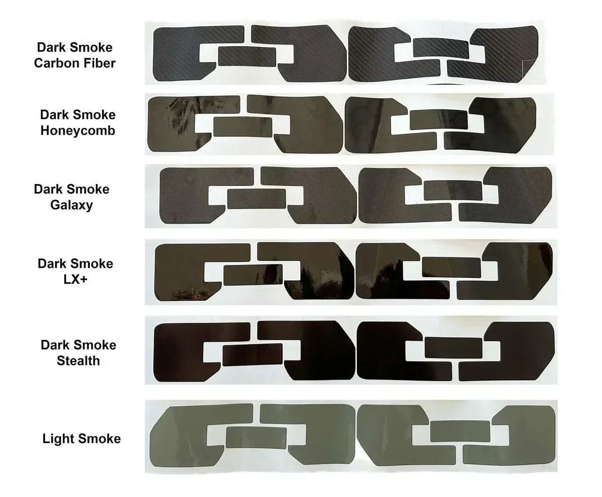 Black Diamond Fender Badge Overlays - 2021+ Bronco