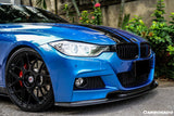 2013-2019 BMW 3 Series F30 F35 VA Style Carbon Fiber Front Lip(For MT Rear Bumper only)