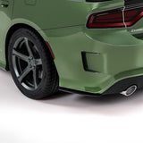 2008-2023 Dodge Charger 1R Style Rear Bumper Side Splitters - Vicrez