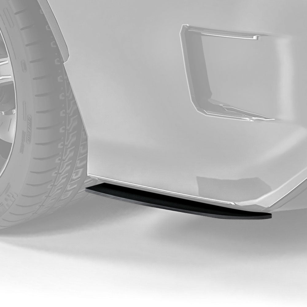 2008-2023 Dodge Charger 1R Style Rear Bumper Side Splitters - Vicrez