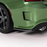 2008-2023 Dodge Charger 1R Style Rear Bumper Side Splitters - Vicrez