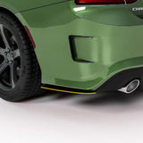 2008-2023 Dodge Charger 1R Style Rear Bumper Side Splitters - Vicrez
