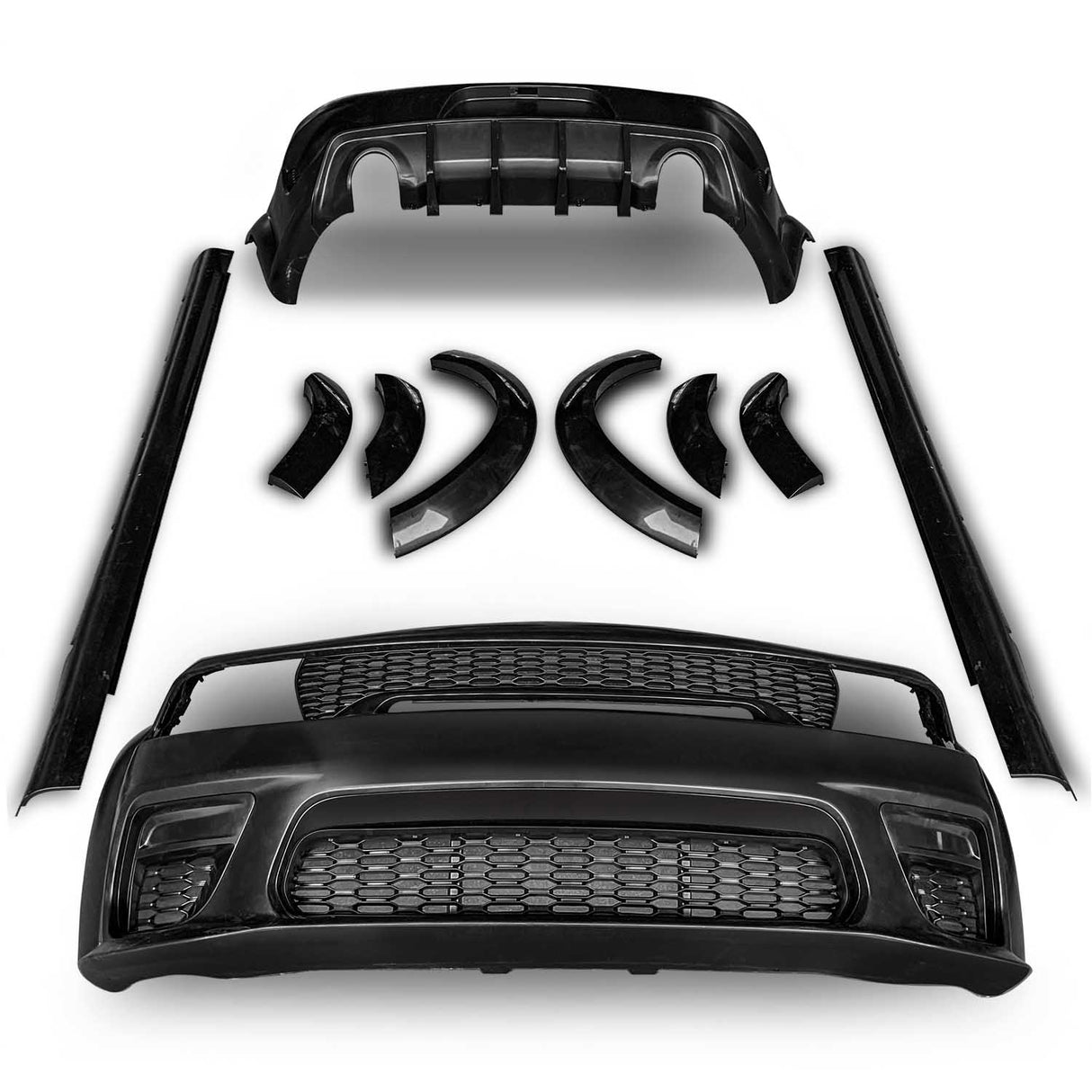 2015-2023 Dodge Charger SRT Hellcat Style Widebody Kit - Vicrez