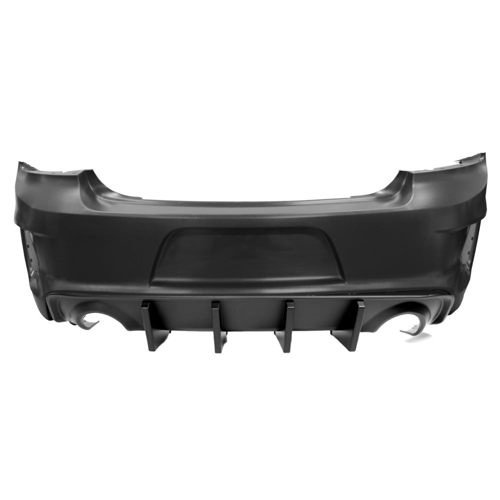 2015-2023 Dodge Charger SRT Hellcat Style Widebody Rear Bumper - Vicrez