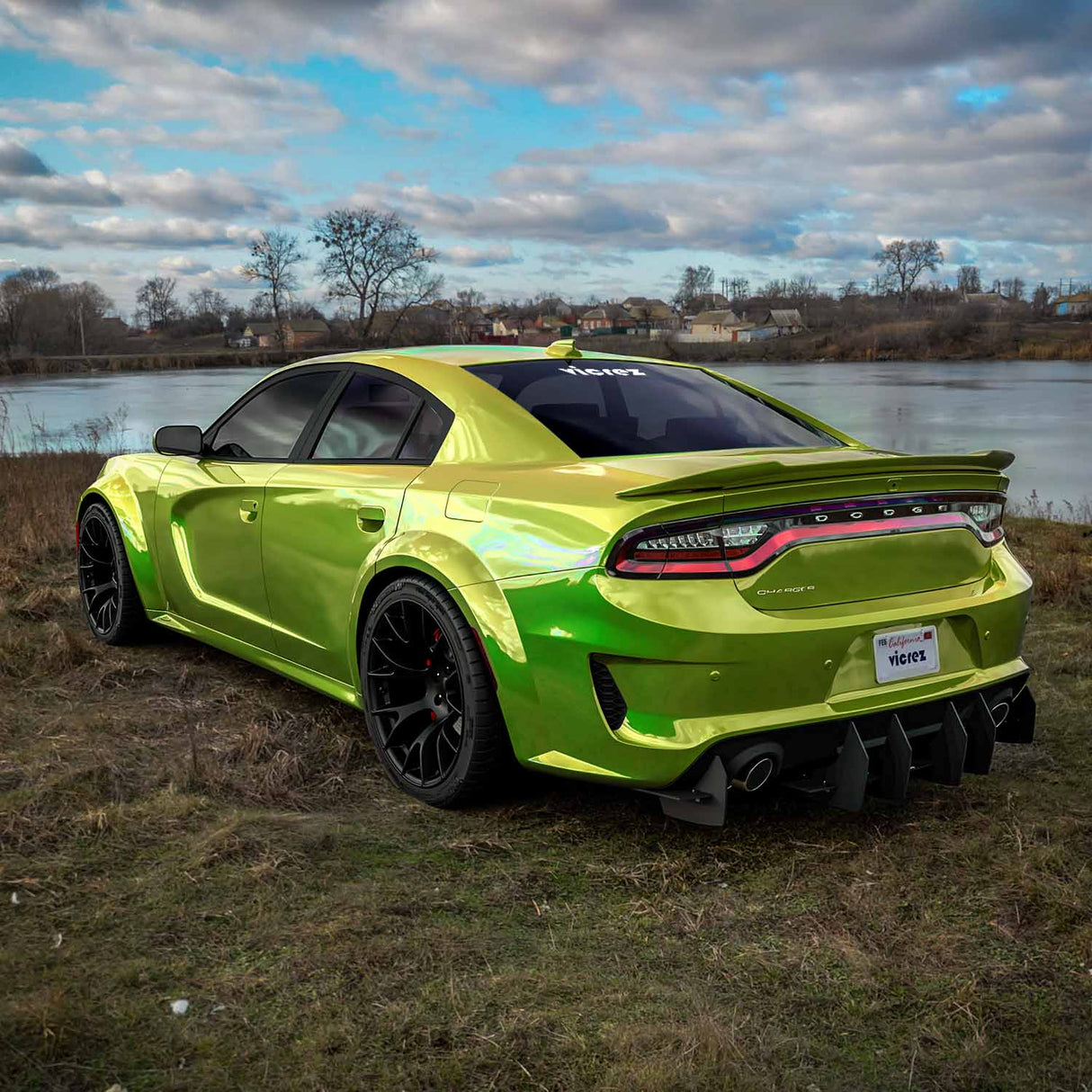 2015-2023 Dodge Charger SRT Hellcat Style Widebody Kit - Vicrez