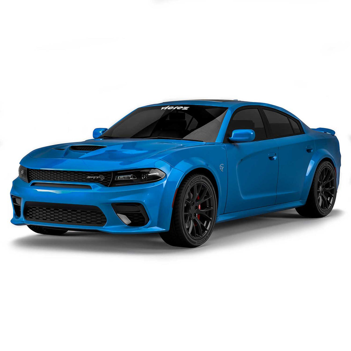 2015-2023 Dodge Charger SRT Hellcat Style Widebody Side Skirts - Vicrez