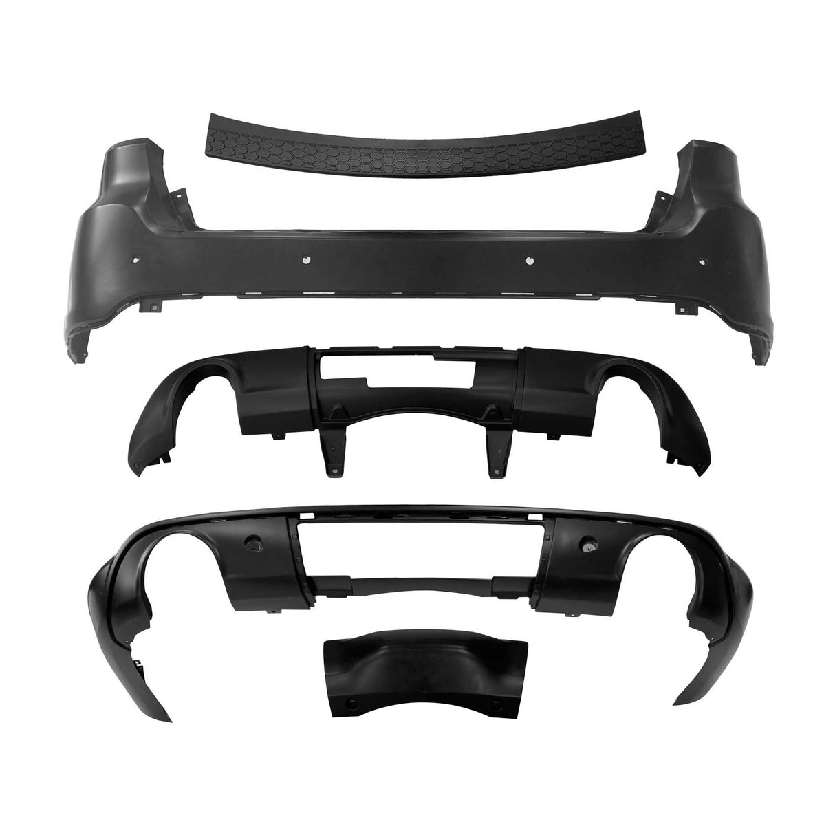 2014-2026 Dodge Durango SRT Hellcat Style Rear Bumper - Vicrez