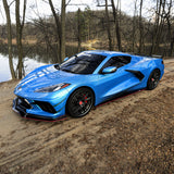 2020-2026 Chevrolet Corvette C8 2VR + 1VR Front Bumper Canards - Vicrez