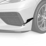 2020-2026 Chevrolet Corvette C8 3VR Style Front Bumper Canards - Vicrez