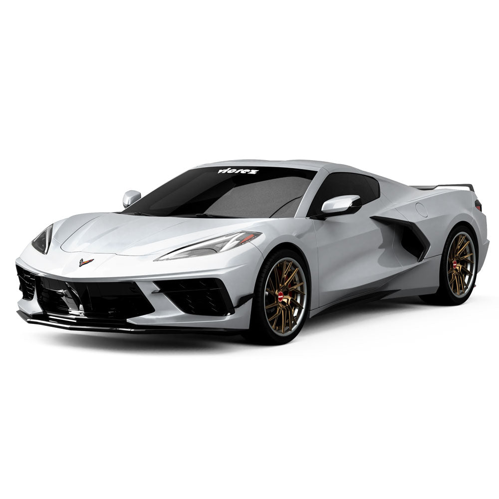 2020-2026 Chevrolet Corvette C8 3VR Style Front Bumper Canards - Vicrez