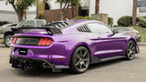 2015-2025 Ford Mustang VZR1 Style Side Skirt Splitters - Vicrez