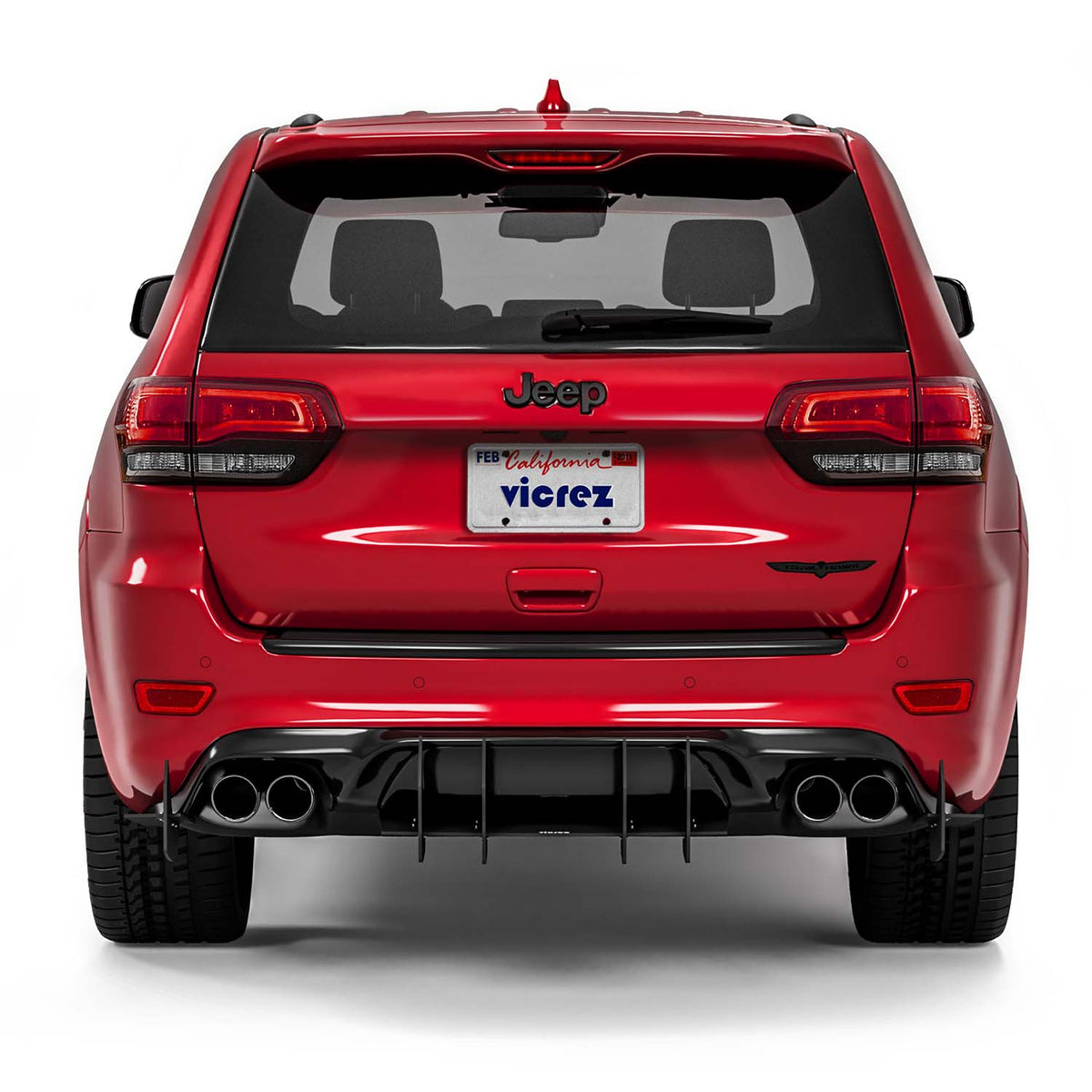 2017-2021 Jeep Grand Cherokee Trackhawk/SRT Aero Body Kit - Vicrez