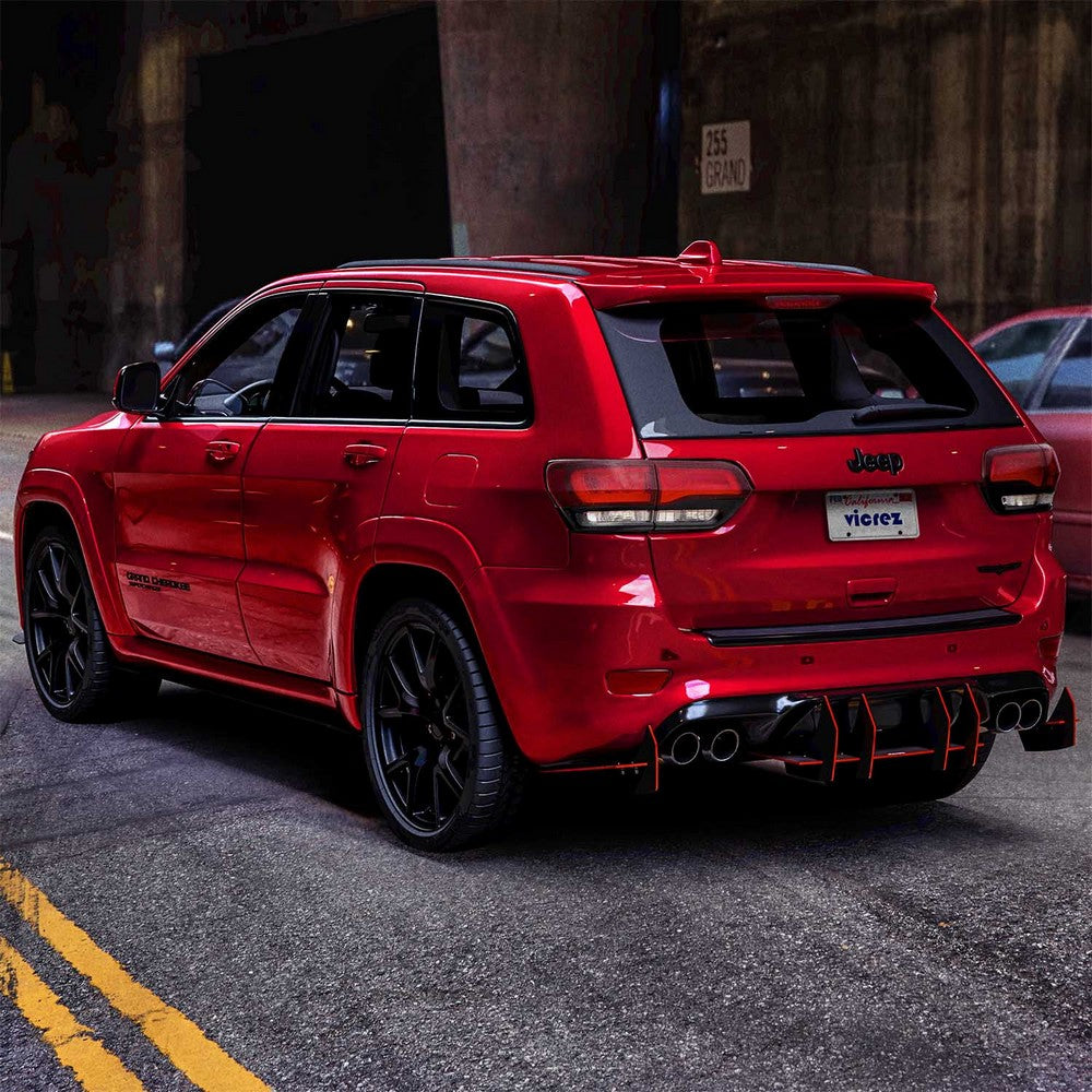2017-2021 Jeep Grand Cherokee Trackhawk/SRT Aero Body Kit - Vicrez
