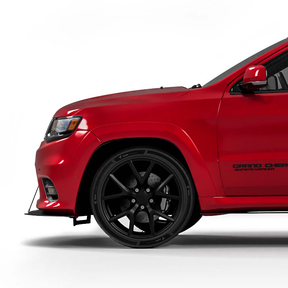 2017-2021 Jeep Grand Cherokee Trackhawk/SRT Aero Body Kit - Vicrez