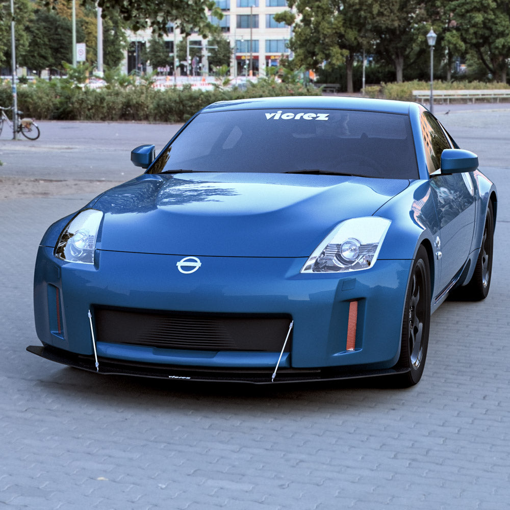 2003-2008 Nissan 350Z OEM Style Front Bumper Splitter - Vicrez