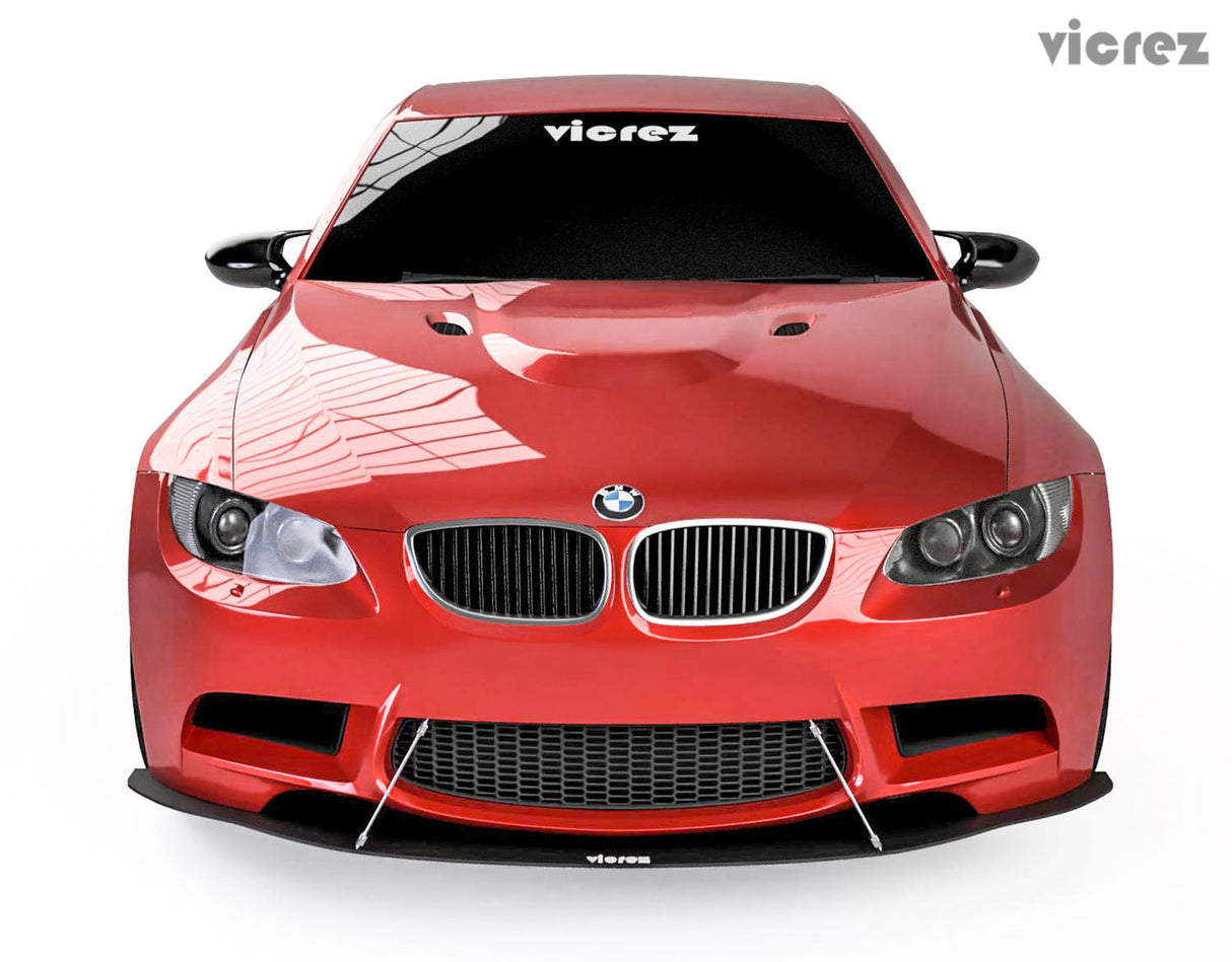2007-2013 BMW 3 Series Front Bumper Splitter - Vicrez
