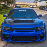 2015-2023 Dodge Charger Demon Style Vented Hood - Vicrez Carbon Fiber
