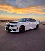 2015-2023 Dodge Charger Demon Style Vented Hood - Vicrez Carbon Fiber