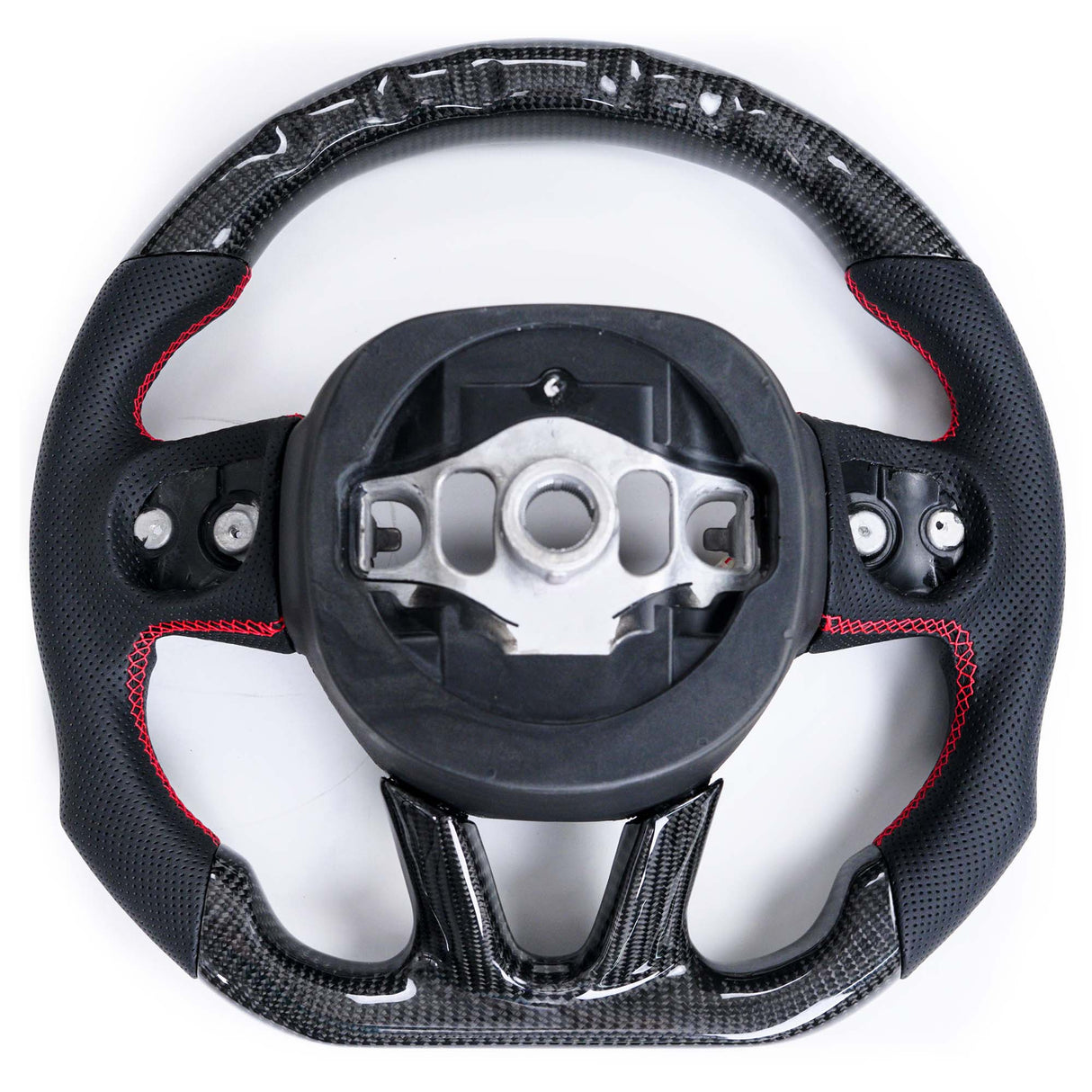 2015-2020 Jeep Grand Cherokee Carbon Fiber Steering Wheel+LED Dash - Vicrez