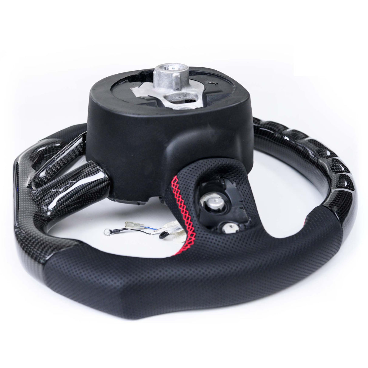 2015-2020 Jeep Grand Cherokee Carbon Fiber Steering Wheel+LED Dash - Vicrez