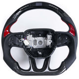 2015-2020 Jeep Grand Cherokee Carbon Fiber Steering Wheel+LED Dash - Vicrez