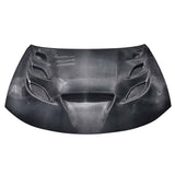 2015-2023 Dodge Charger V3R Style Hood w/ Vent Scoop - Vicrez Carbon Fiber