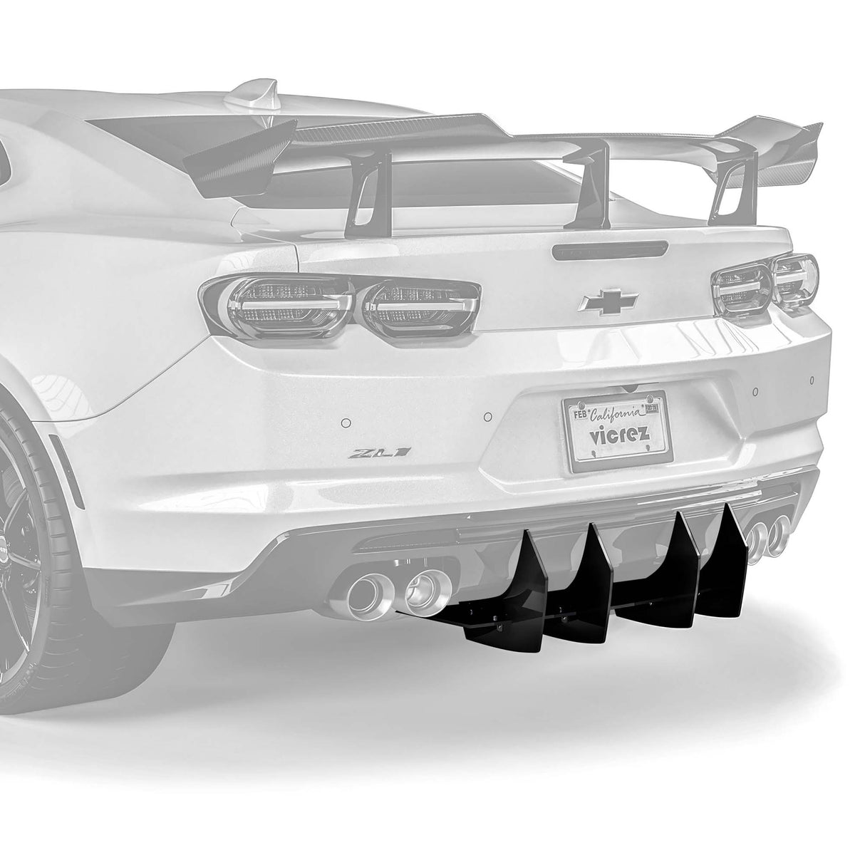 2016-2024 Chevrolet Camaro Centa Style Rear Diffuser - Vicrez