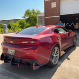 2016-2024 Chevrolet Camaro VZR1 Style Side Skirt Splitters - Vicrez