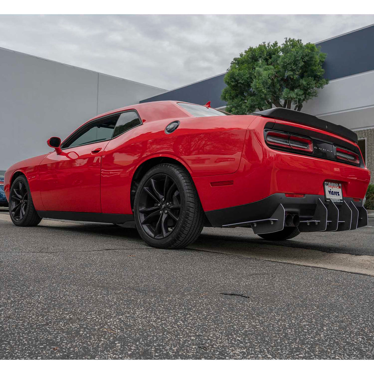 2008-2023 Dodge Challenger Centa VR2 Style Rear Diffuser - Vicrez