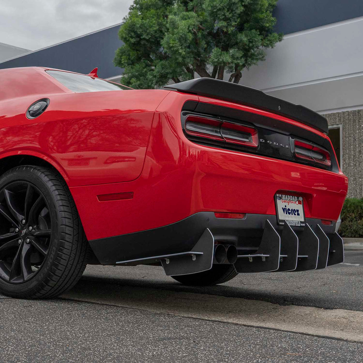2008-2023 Dodge Challenger Centa VR2 Style Rear Diffuser - Vicrez