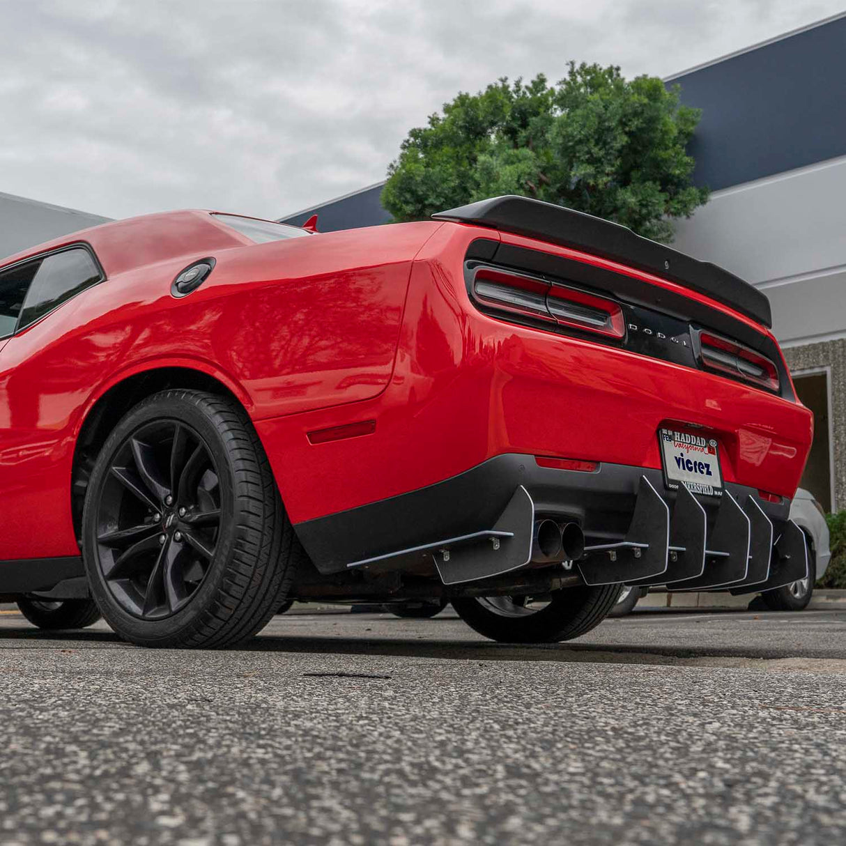 2008-2023 Dodge Challenger Centa VR2 Style Rear Diffuser - Vicrez